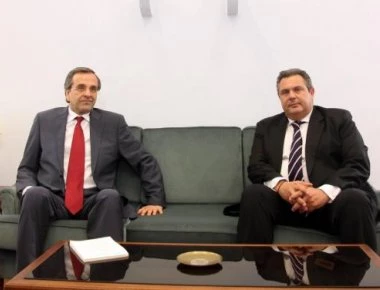 Π.Καμμένος προς Α.Σαμαρά: «Εγώ τιμώ τα παντελόνια μου»